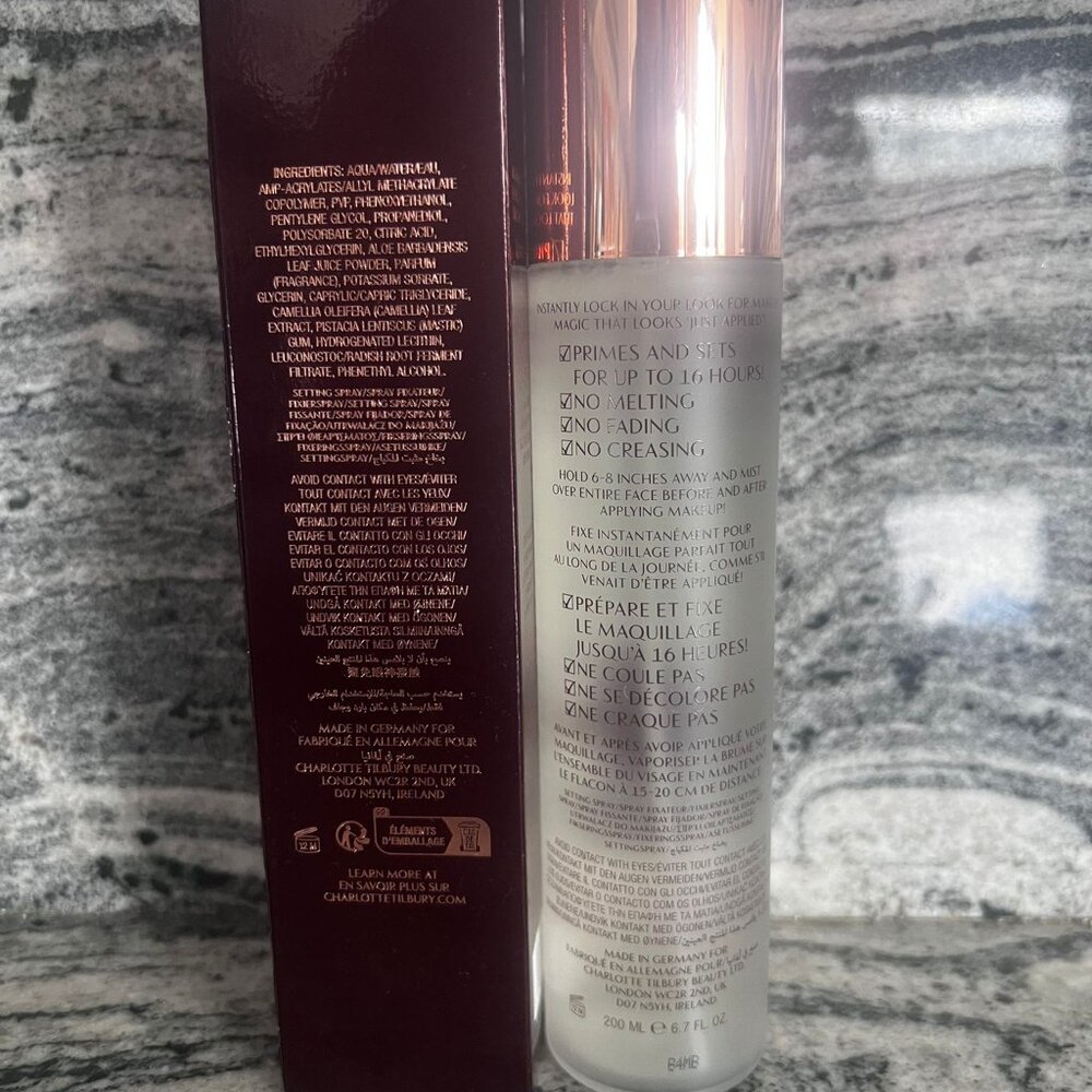 Charlotte Tilbury Airbrush Flawless Setting Spray 6.7 oz / 200 ml - Picture 2 of 2